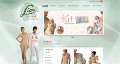 Desktop Screenshot of malhaslion.com.br
